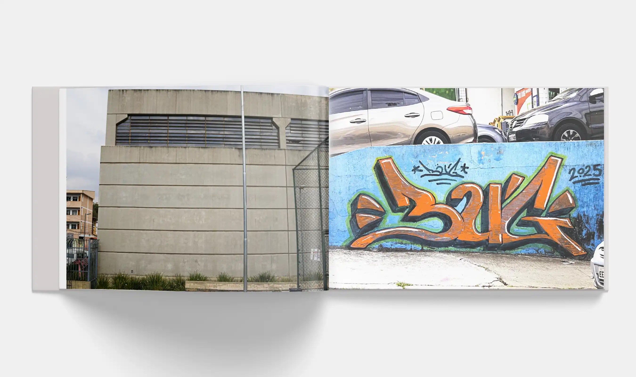 Brasil Graffiti Book com Letra