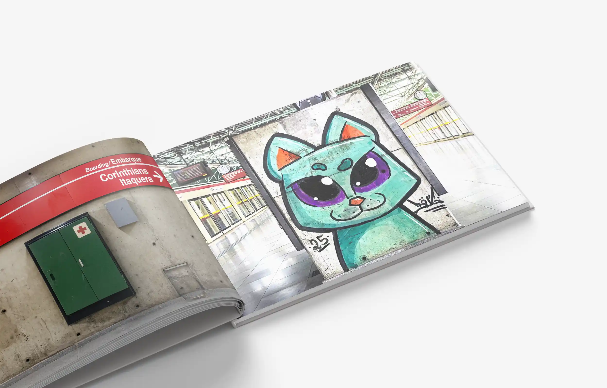 Brasil Graffiti Book com Personagem